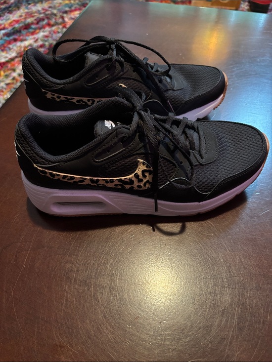 Nike Shoes - Nike Air Max SC Black Leopard Print Sneakers with White Sole